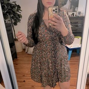 NEVER WORN Floral Baby Doll Dress